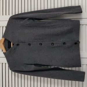 Ça va de soi 'Vivienne' grey bomber cardigan